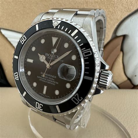 rolex submariner bracciale nero|rolex sottomarino stampato.